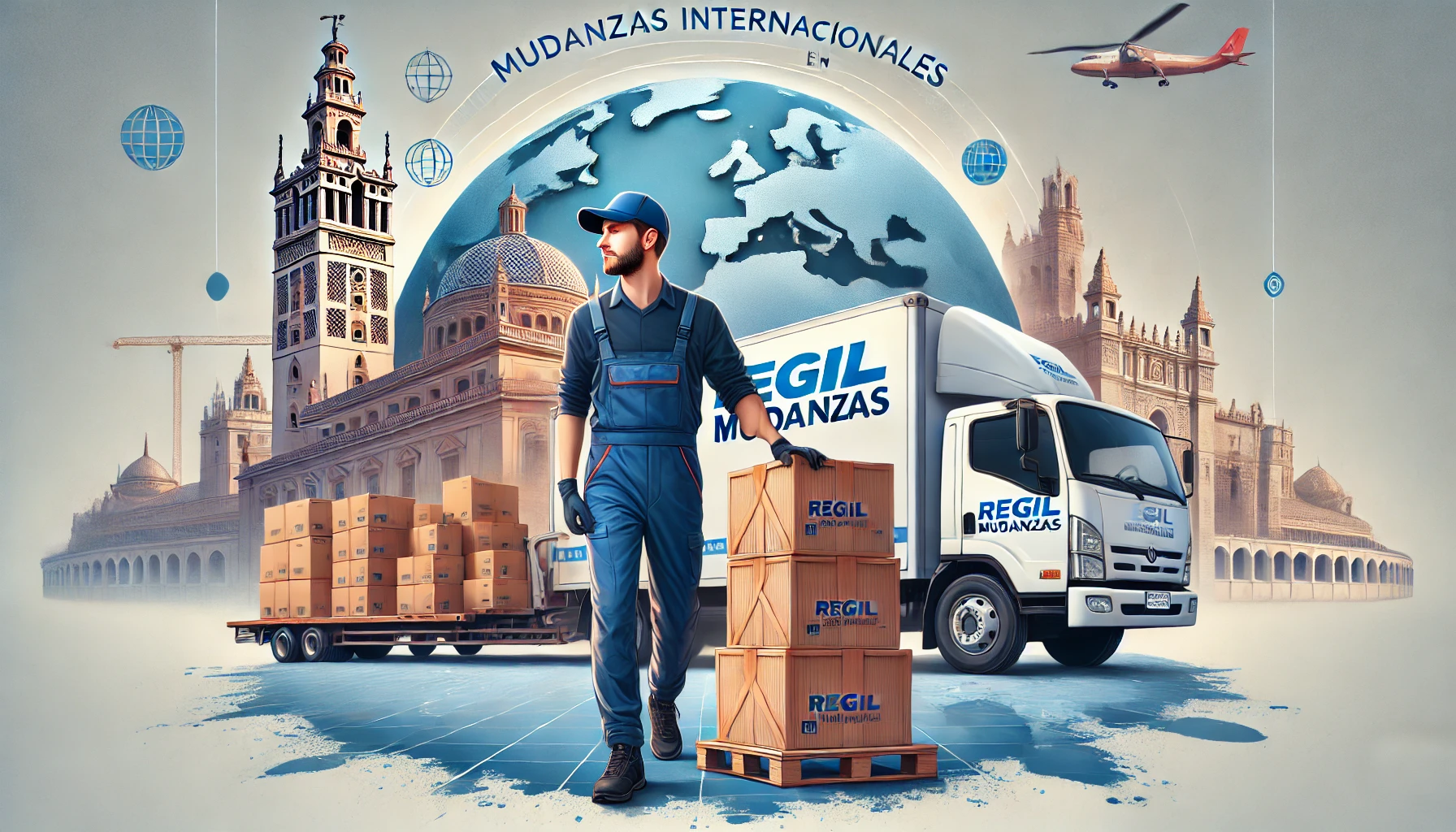 otra y mete tb el logo de Regil Mudanzasd