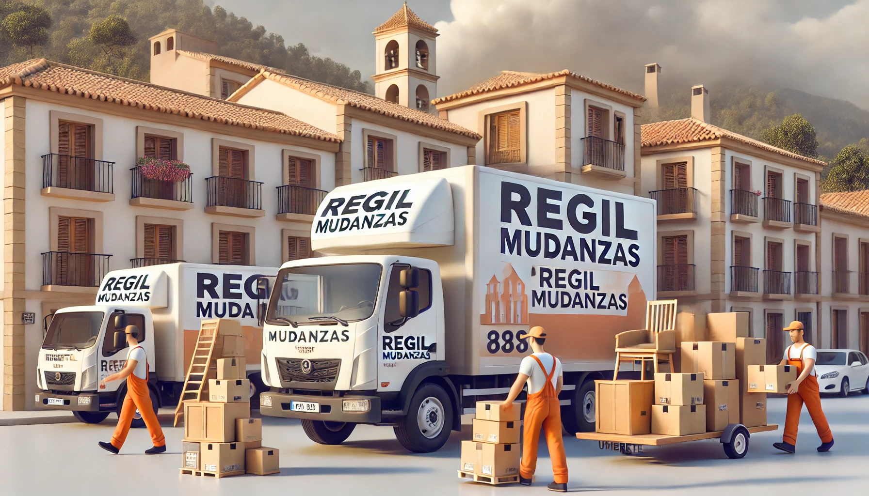 Mudanzas en umbrete fondo