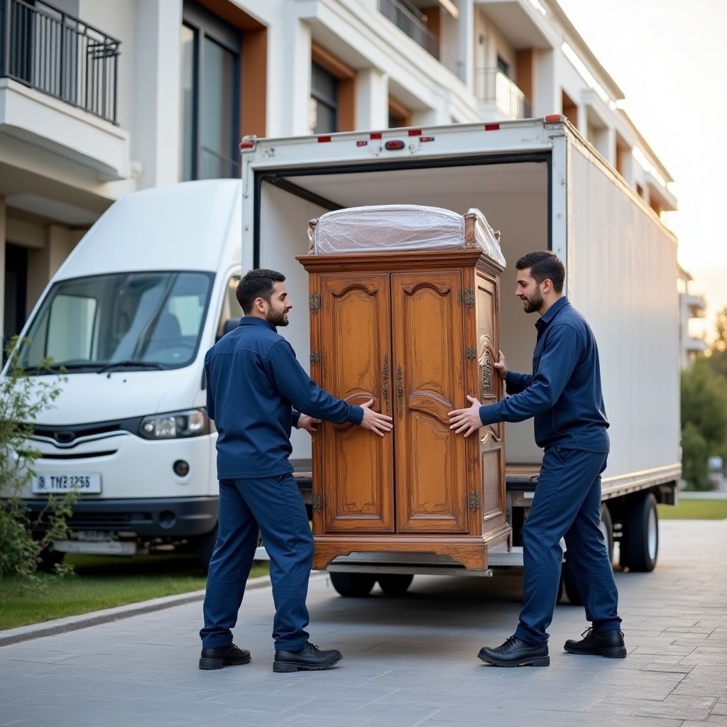servicio de traslado de muebles delicados en Sevilla