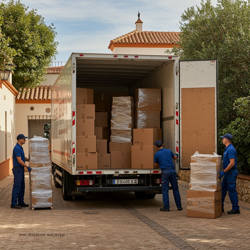 mudanzas de chalets y casas en Sevilla ppal